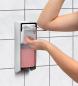 Mobile Preview: Seifenspender Aluminium 1 Ltr. für Einhand-/Ellenbogenbedienung